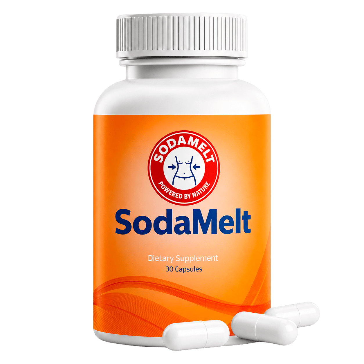 SodaMelt bottle with capsules